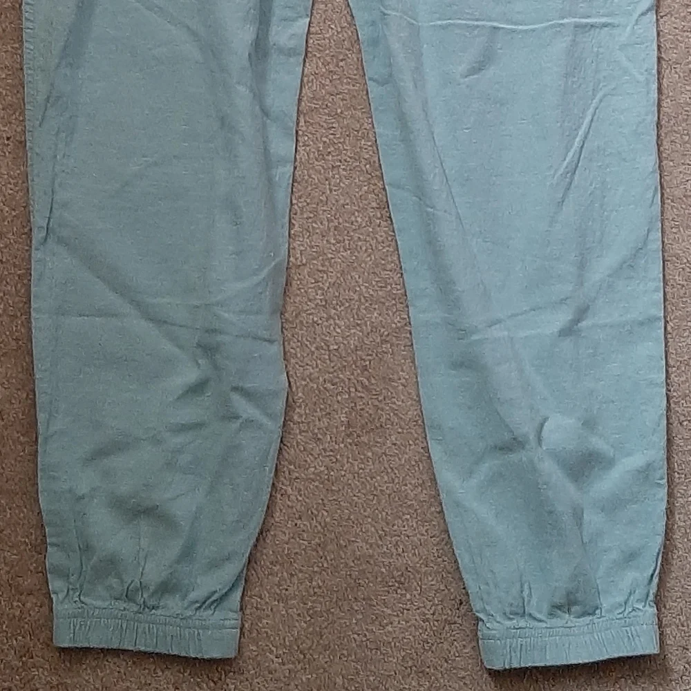PATAGONIA GREEN-BLUE WOMEN'S ISLAND HEMP BEACH PANTS (M) - Picture 10 of 10
